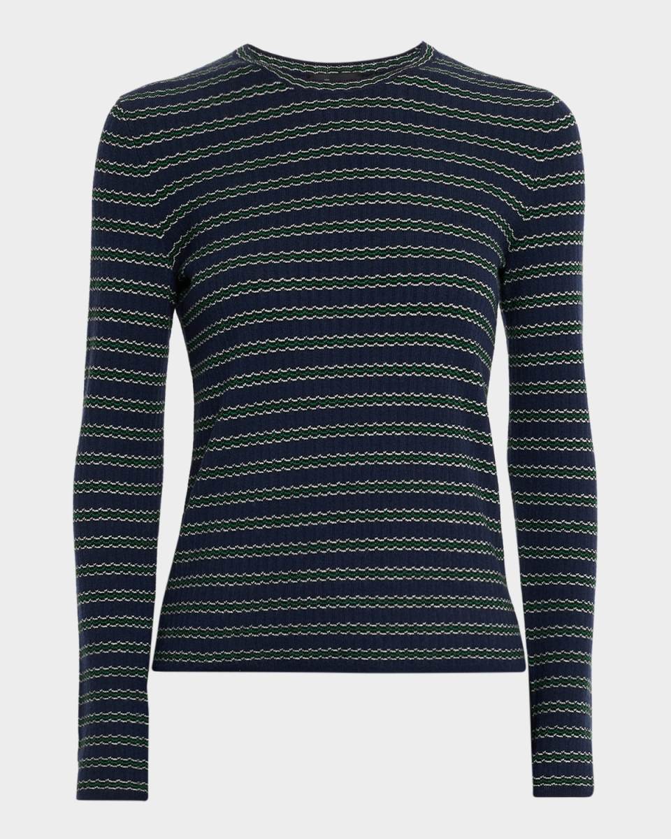 Stripe Long-Sleeve Top